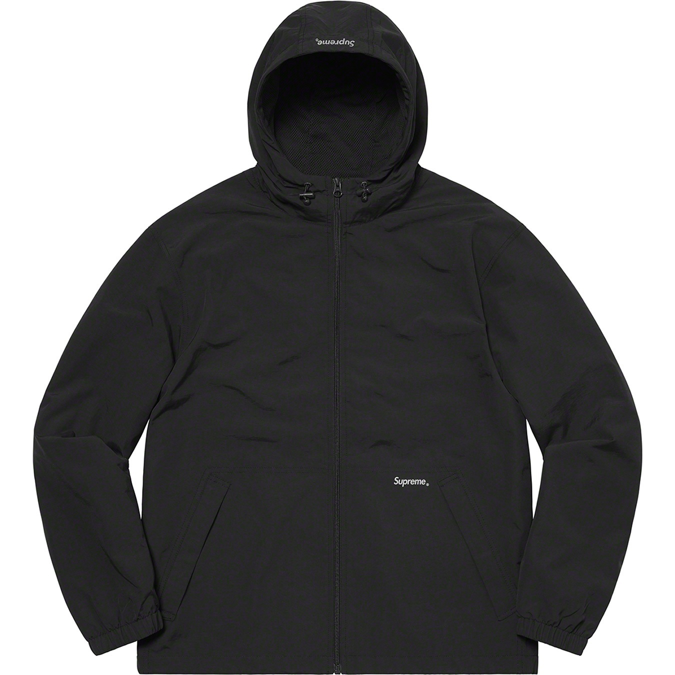 Reflective Zip Hooded Jacket view 5